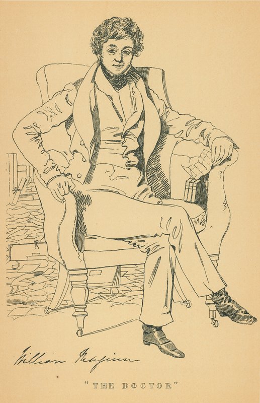 William Maginn av Daniel Maclise