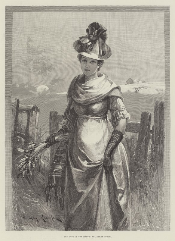 The Lady of the Manor, en høstvandring av Davidson Knowles