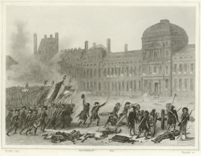 10. august 1792 av Denis Auguste Marie Raffet