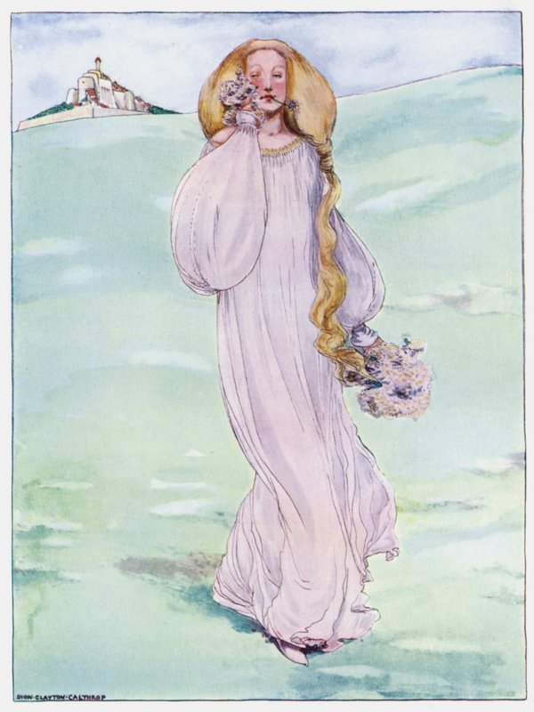 Prinsessen i Daisy Field av Dion Clayton Calthrop