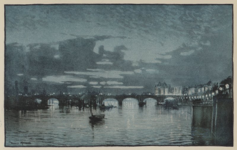 Waterloo Bridge av Donald Maxwell