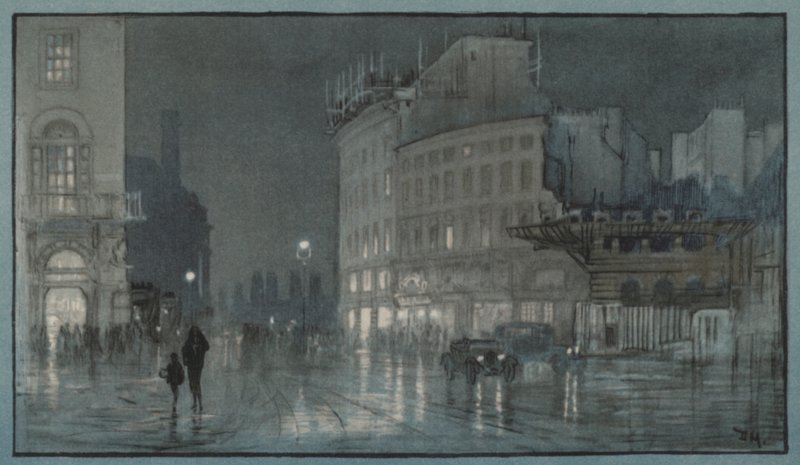 Regent Circus av Donald Maxwell