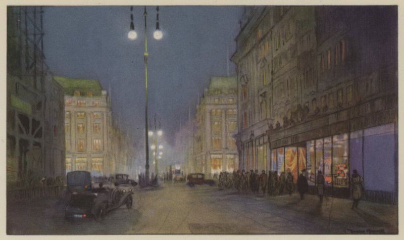 Regent Street av Donald Maxwell