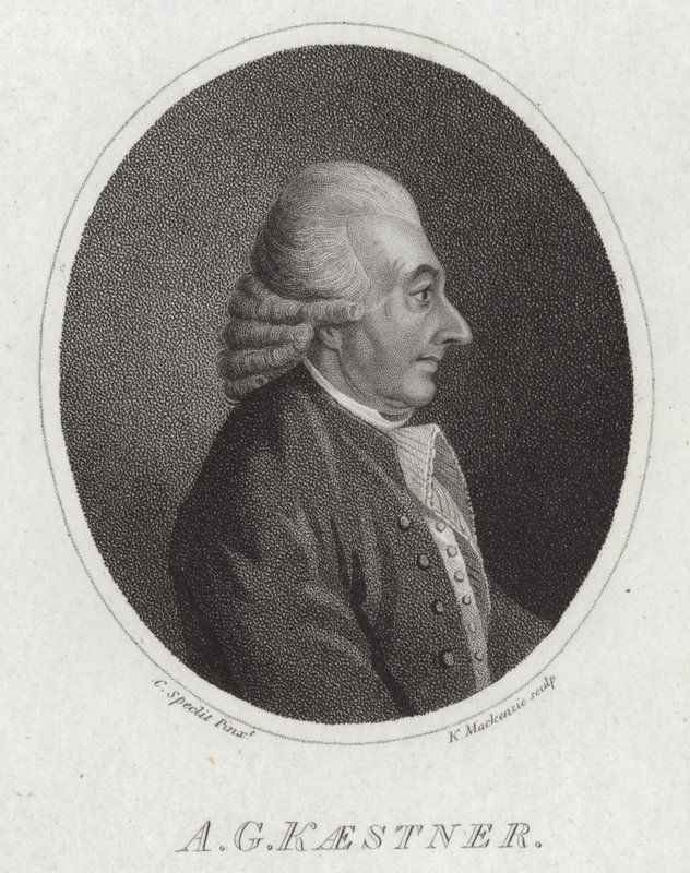 Abraham Gotthelf Kastner av Dutch School