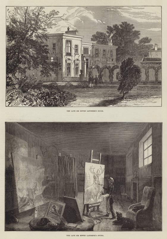 Landseers hus av Ebenezer Newman Downard
