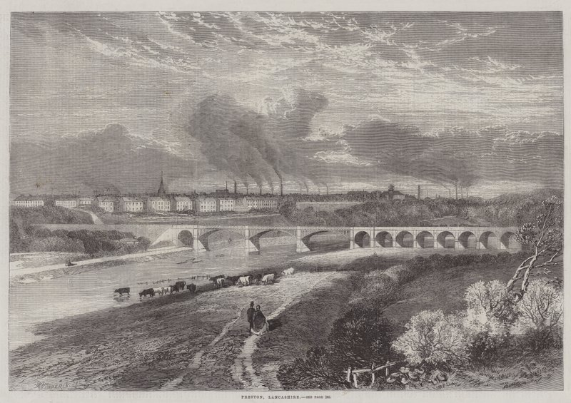 Preston, Lancashire av Edmund Morison Wimperis