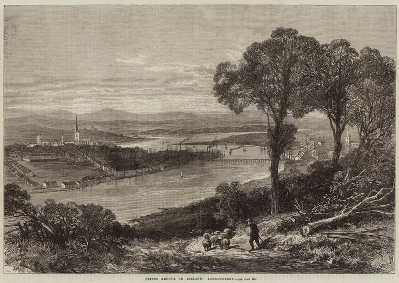 Prins Arthur i Irland, Londonderry av Edmund Morison Wimperis