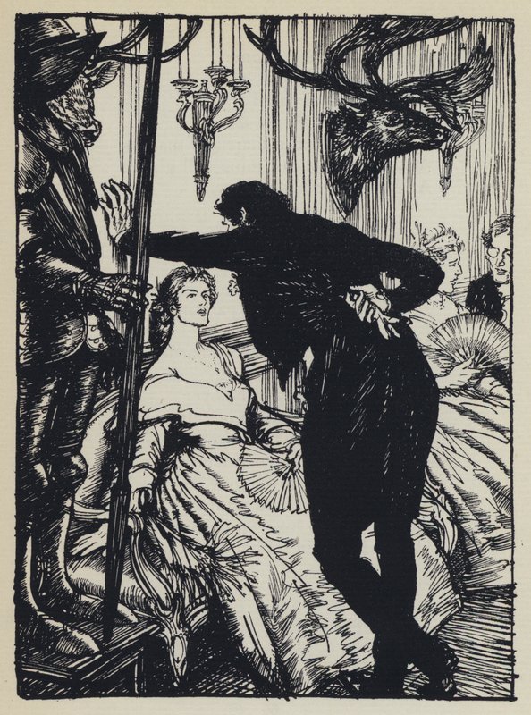 Illustrasjon for Tennysons Maud av Edmund Joseph after Sullivan