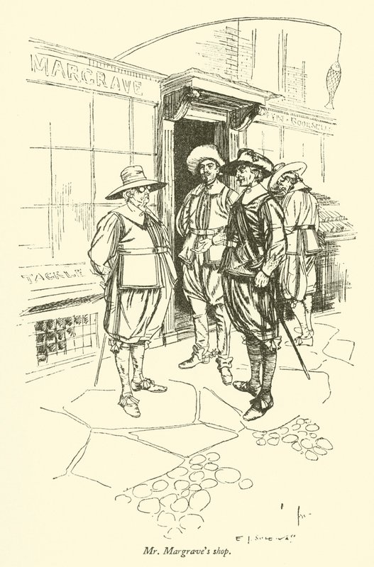 Mr Margraves butikk av Edmund Joseph after Sullivan