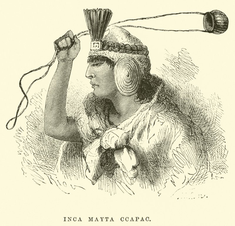Inca Mayta Ccapac av Edouard Riou