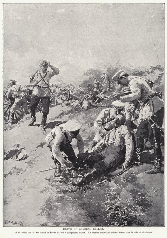 General Kellers død av Edouardo Matania