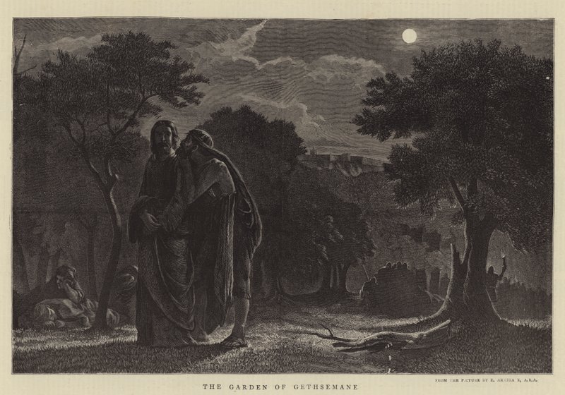 Getsemane hage av Edward A. Armitage
