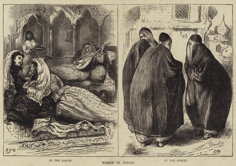Kvinner i Persia av Edward Frederick Brewtnall