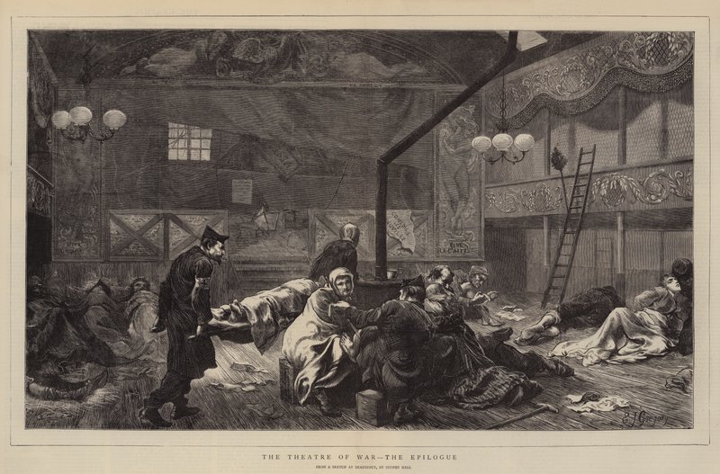 Krigens teater, epilogen av Edward John Gregory