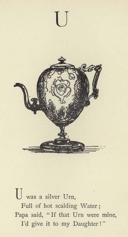 Bokstaven U av Edward Lear