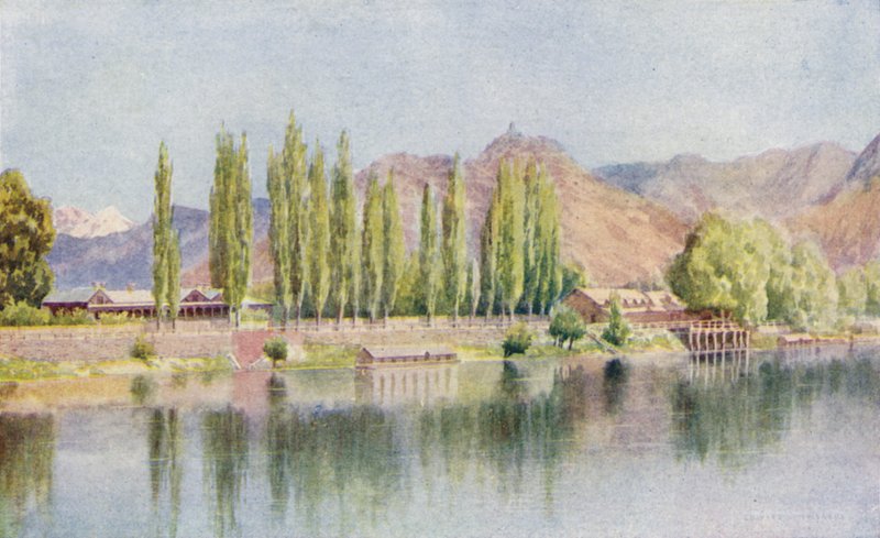 The Residency and Club, Srinagar av Edward Mary Joseph Molyneux