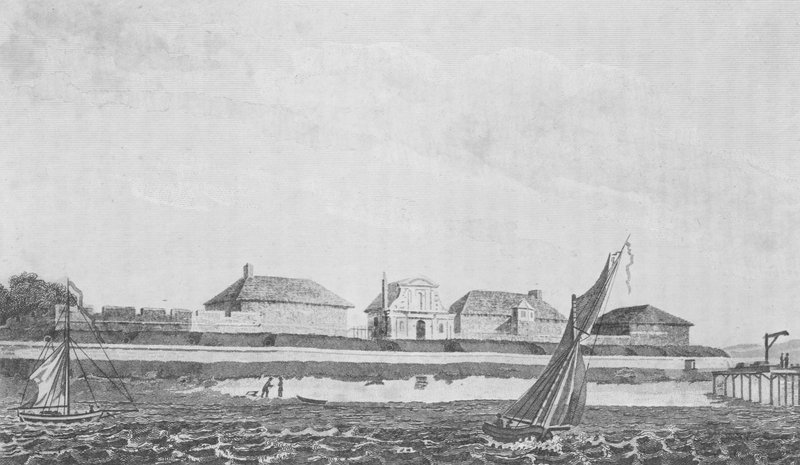 Tilbury Fort (gravering) av Edward (after) Gyfford