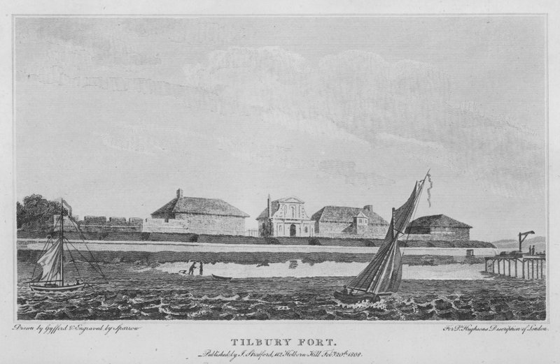 Tilbury Fort (gravering) av Edward (after) Gyfford