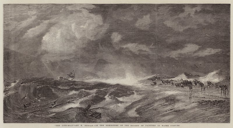 Redningsbåten av Edward Duncan