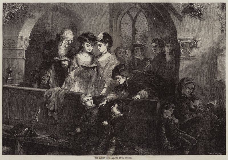 Familiebenken av Edward Hughes
