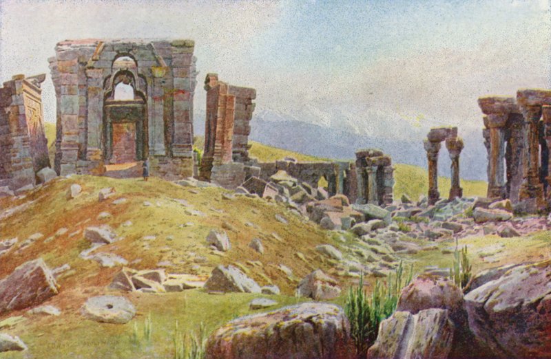 Ruinene av Martand av Edward Mary Joseph Molyneux