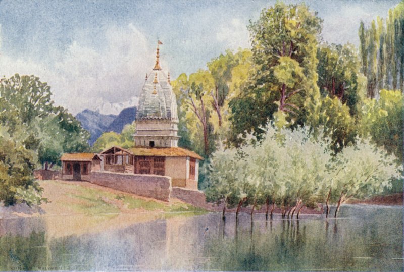 Templet, Chenar Bagh av Edward Mary Joseph Molyneux