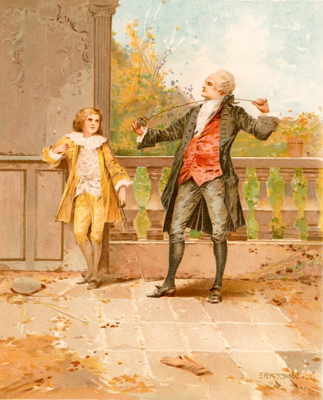 Fekteleksjonen av Edward Percy Moran