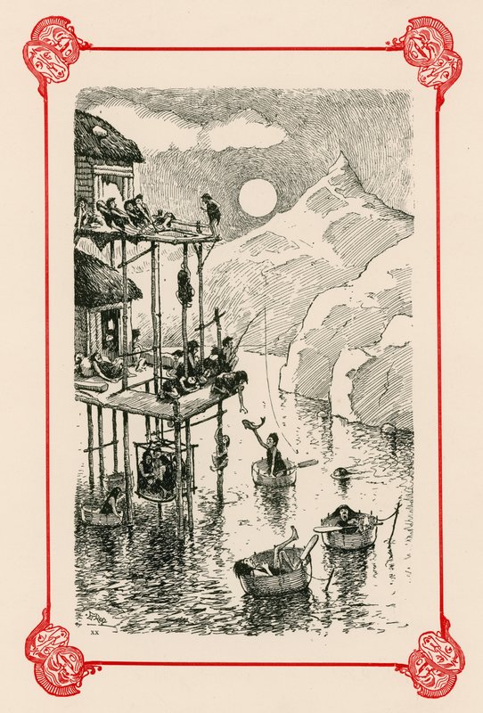 Lake Mansions, S.W. av Edward Tennyson Reed