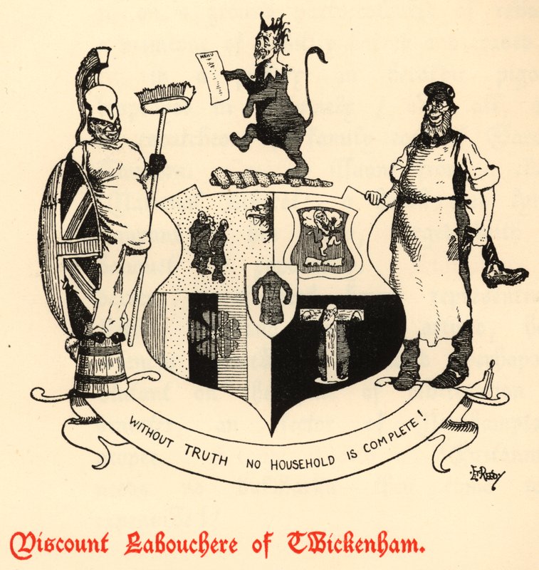 Viscount Labouchere of Twickenham (gravering) av Edward Tennyson Reed