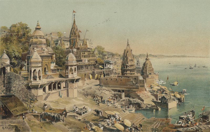 Benares av Edward Theodore Compton