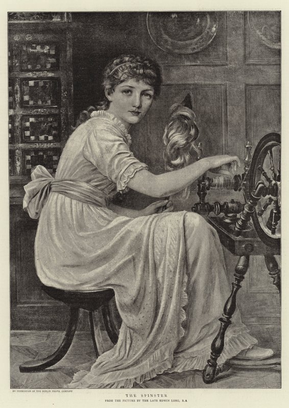 The Spinster av Edwin Longsden Long