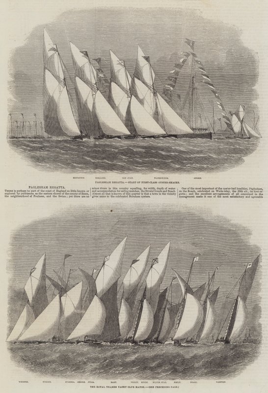 Paglesham Regatta av Edwin Weedon