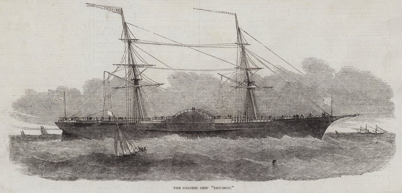 The Caloric Ship Ericsson av Edwin Weedon