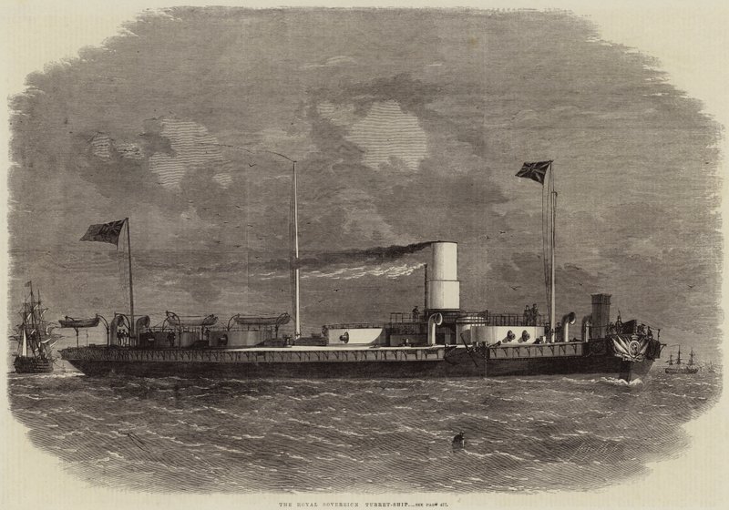 The Royal Sovereign Turret-Ship av Edwin Weedon