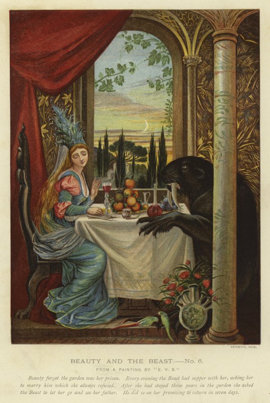 Scene fra Skjønnheten og udyret av Eleanor Vere Boyle