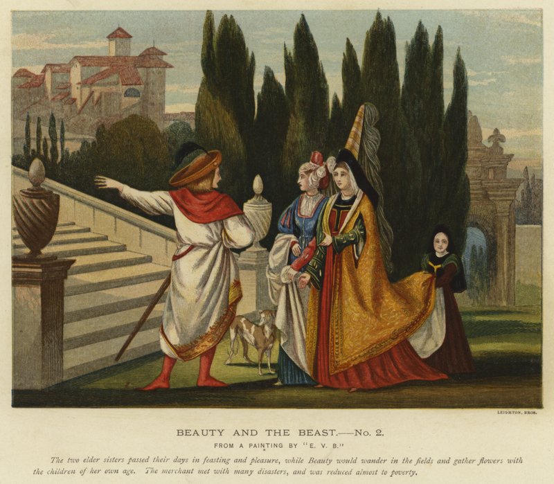 Scene fra Skjønnheten og udyret av Eleanor Vere Boyle