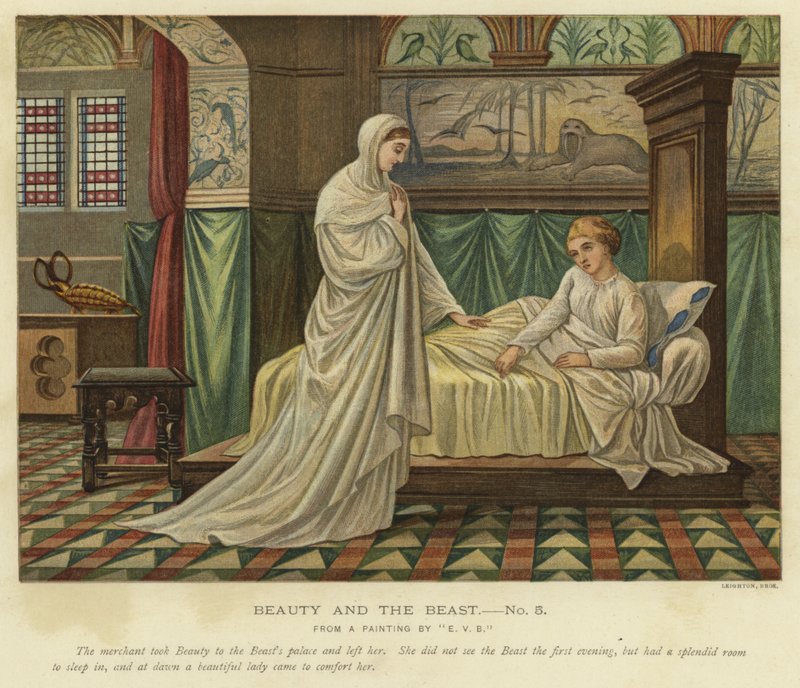 Scene fra Skjønnheten og udyret av Eleanor Vere Boyle