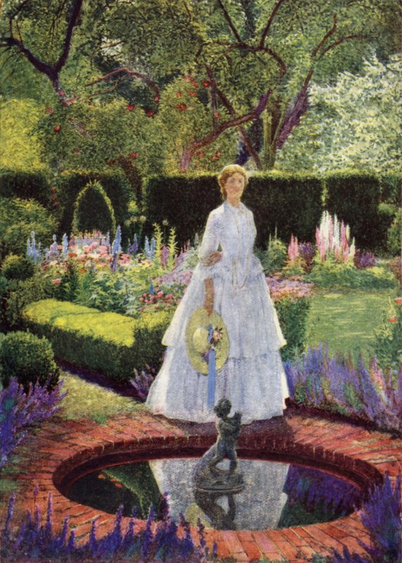 Maud (farge litho) av Eleanor Fortescue Brickdale