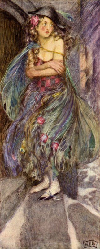 The Firefly (farge litho) av Eleanor Fortescue Brickdale