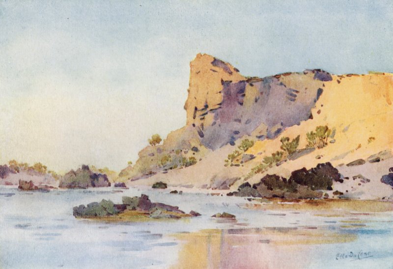 Den andre katarakten (farge litho) av Ella Du Cane