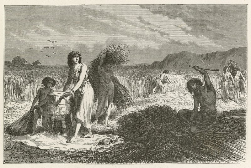 Jordbruk i jernalderen av Emile Antoine Bayard
