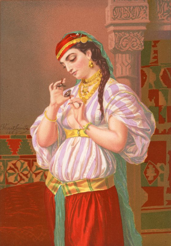 Datteren til Herodias av Emile Jean Horace Vernet