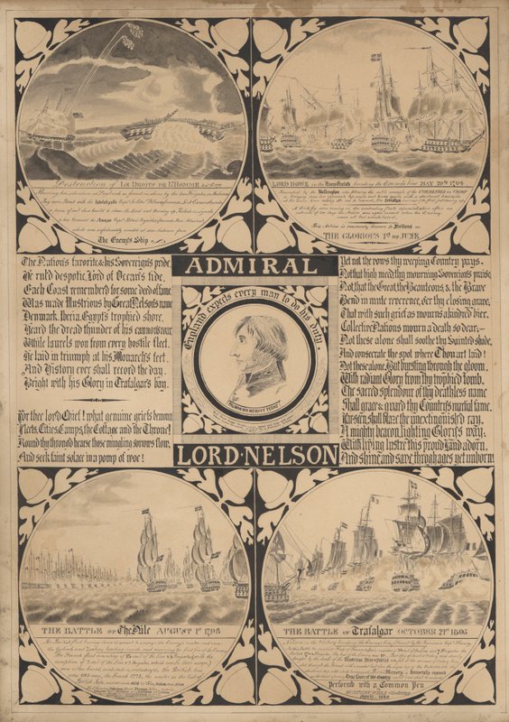 Admiral Lord Nelson av English School