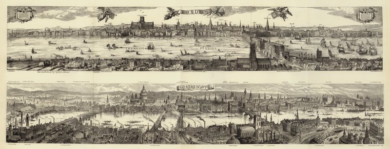London 1616, London 1890 av English School