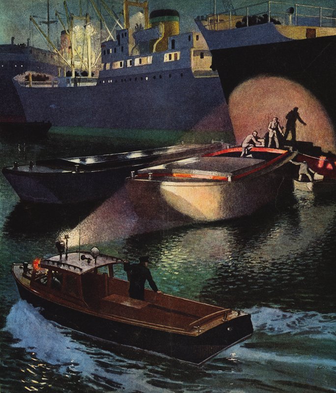 London River Police i aksjon, 1960-tallet av English School