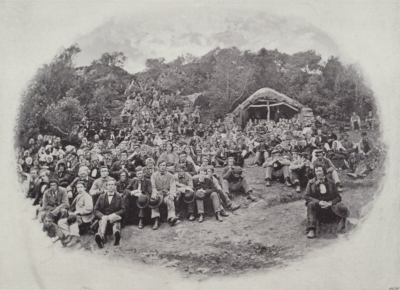 En messe i fjellene i Donegal av English Photographer