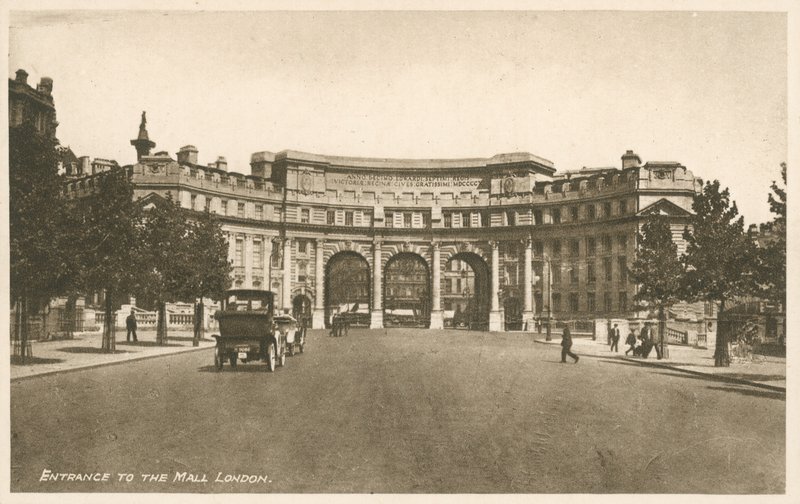 Admiralty Arch, kjøpesenteret, London av English Photographer