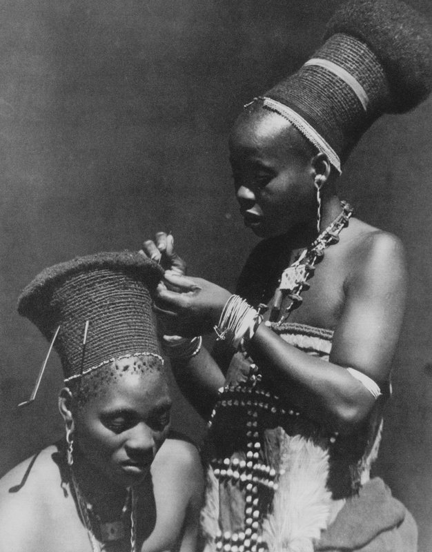 Afrikansk toalett (s/hvitt bilde) av English Photographer