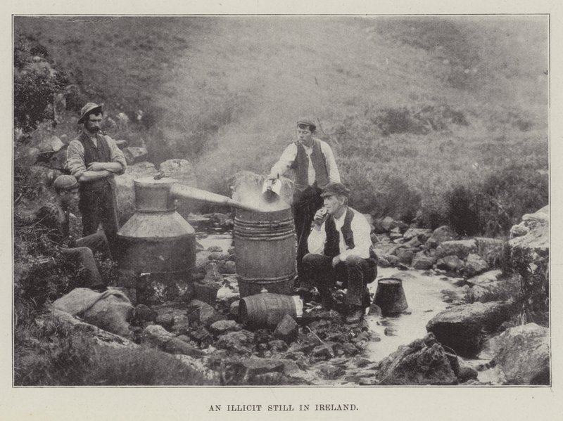 En ulovlig fortsatt i Irland av English Photographer