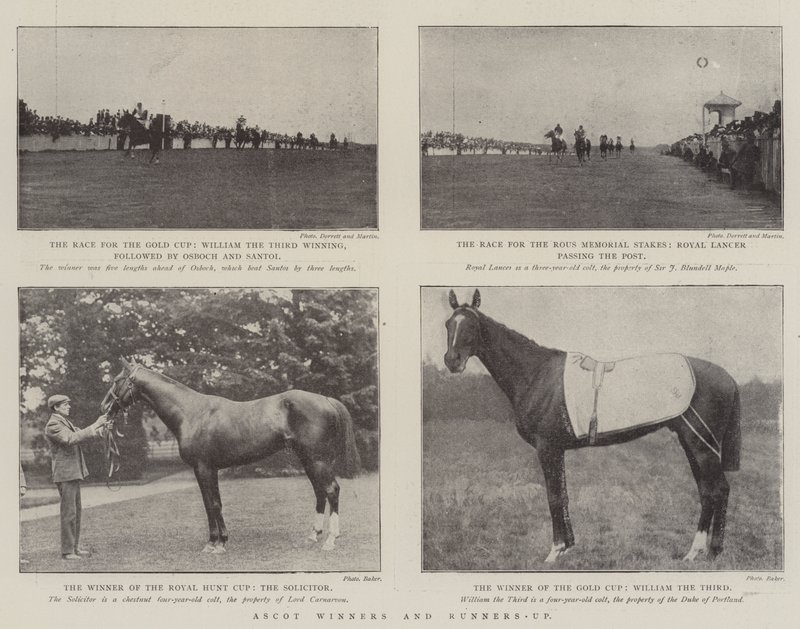 Ascot-vinnere og andre nummer to av English Photographer